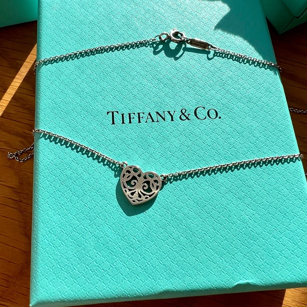 Tiffany & Co. Enchant Heart Pendant Necklace - Picture 2 of 2